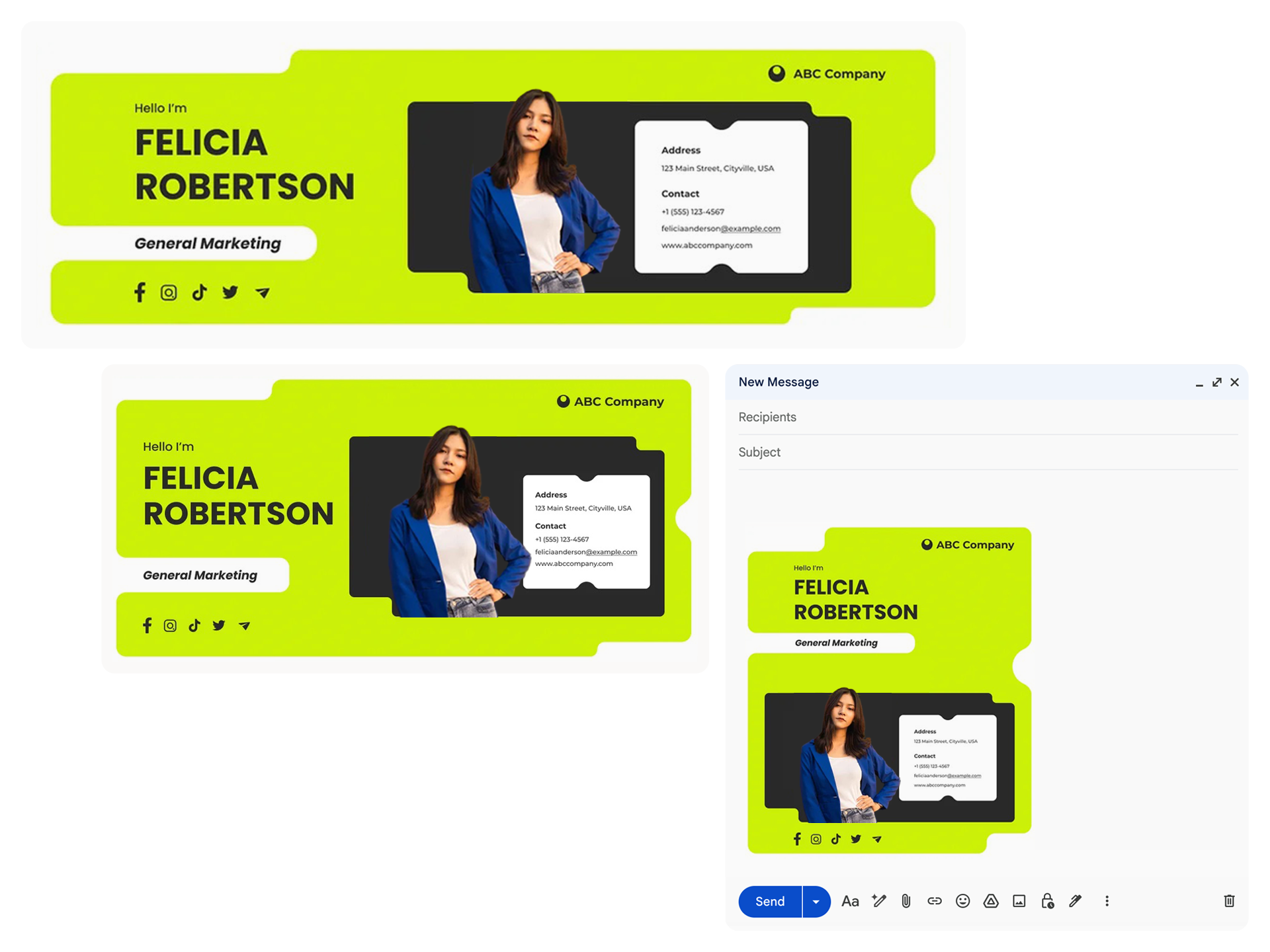 Email Signature Design